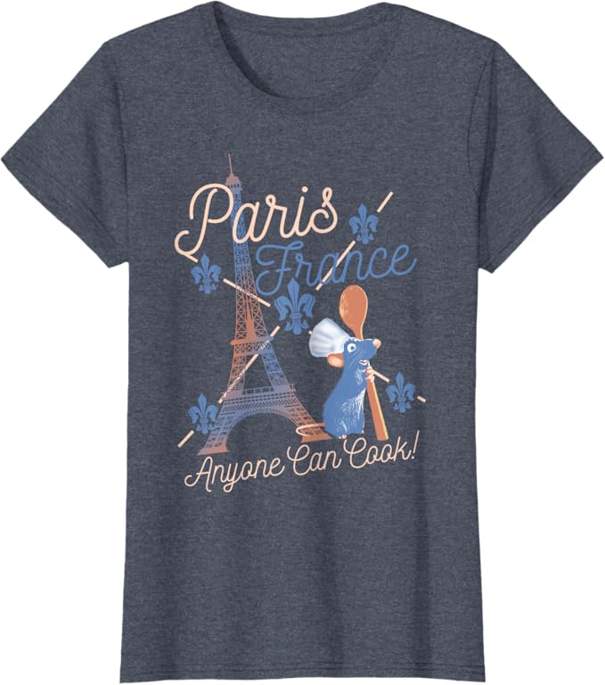 camiseta-paris-france-ratatouille-mujer-gris